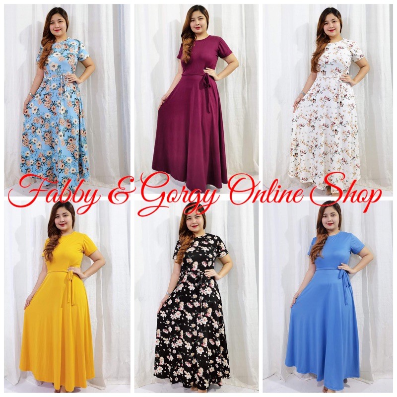 Maxi Dress Long Dress Shopee Philippines