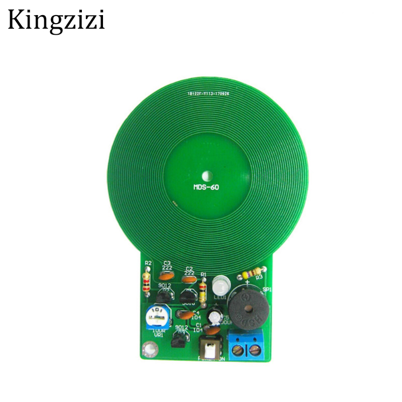 DIY Kit Metal Detector Kit Electronic Kit DC 3V-5V 60mm Non-contact