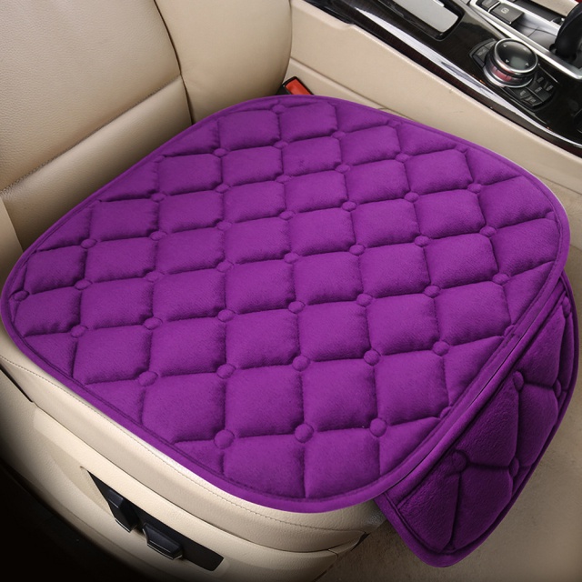 Car Seat Cushion Driver Seat Cushion With Comfort Memory Foam Non Slip Rubber Vehicles Office Chair Home Car Pad Seat Cover