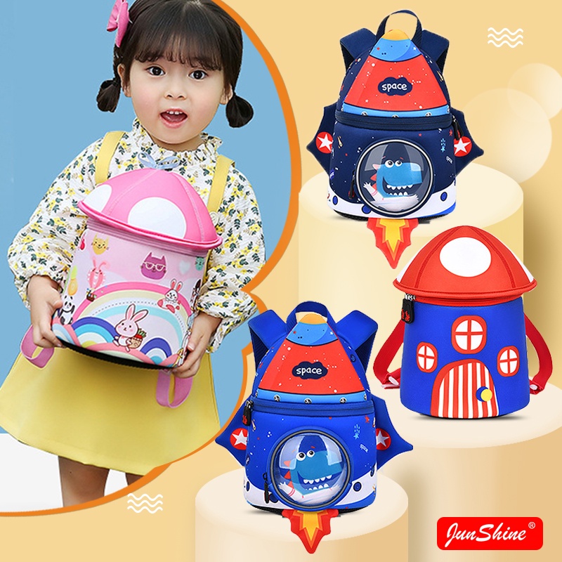 Kids School Bag Baby Cartoon Backpack For Preschool Boy Girl