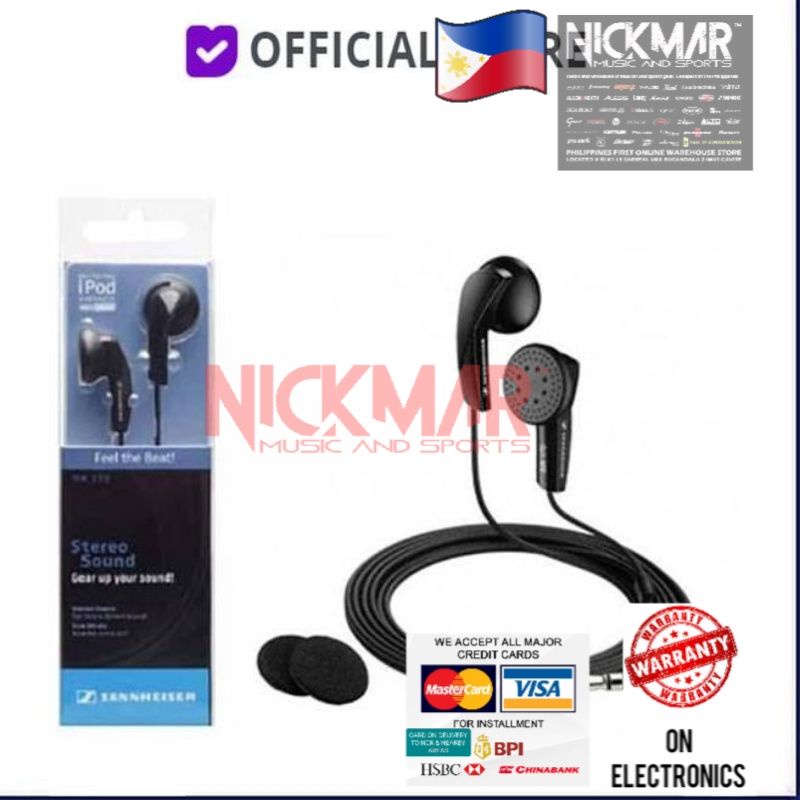 Sennheiser MX 170 Sennheiser mx170 Wired In-Ear Headphones in ear ...