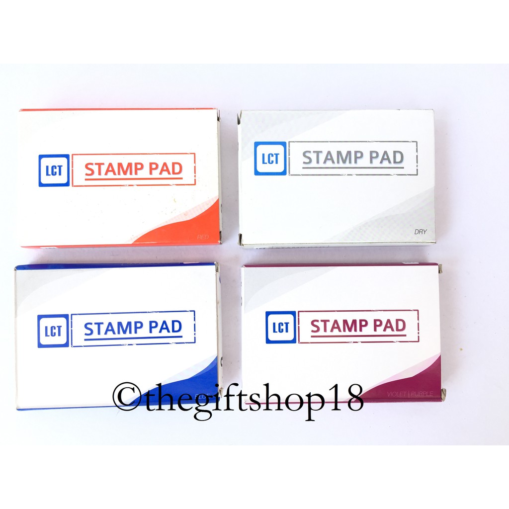 LCT Stamp Pad Number 2 Shopee Philippines