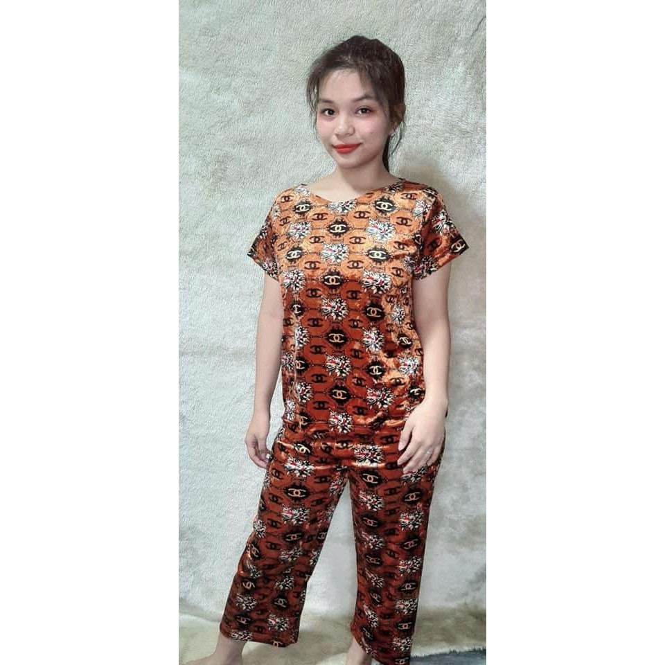 Velvet terno sleepwear hot sale