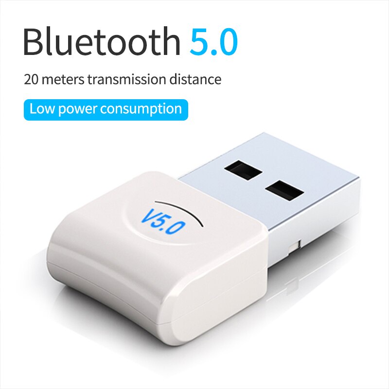 USB Bluetooth Dongle Adapter V5.0 For PC Computer Laptop Wireless