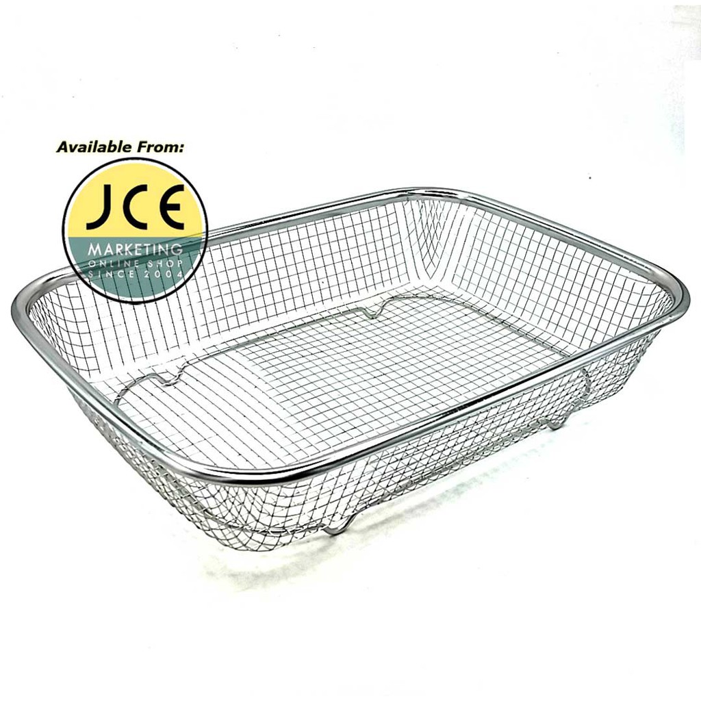 Rectangular Colander Square Colander Coarse Wire Mesh Colander Strainer 