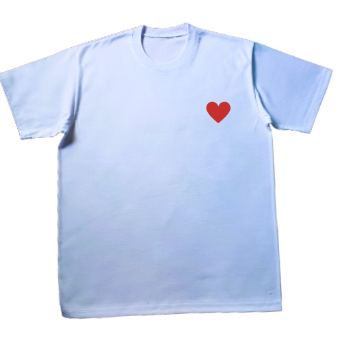 Unisex T Shirt ( Heart Logo ) | Shopee Philippines