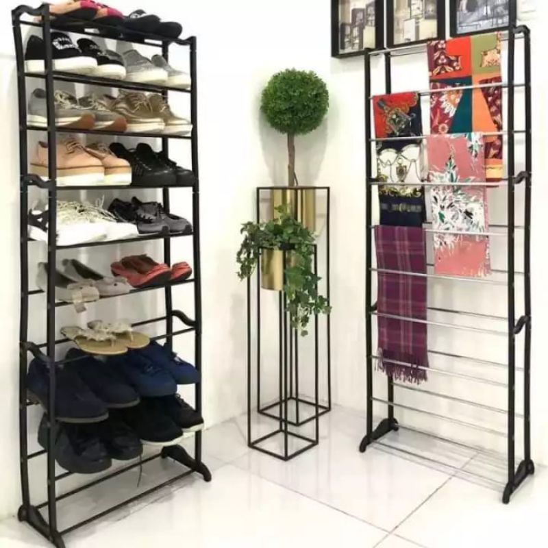 Amazing Shoe Rack / Hijab 10 Stacking | Shopee Philippines