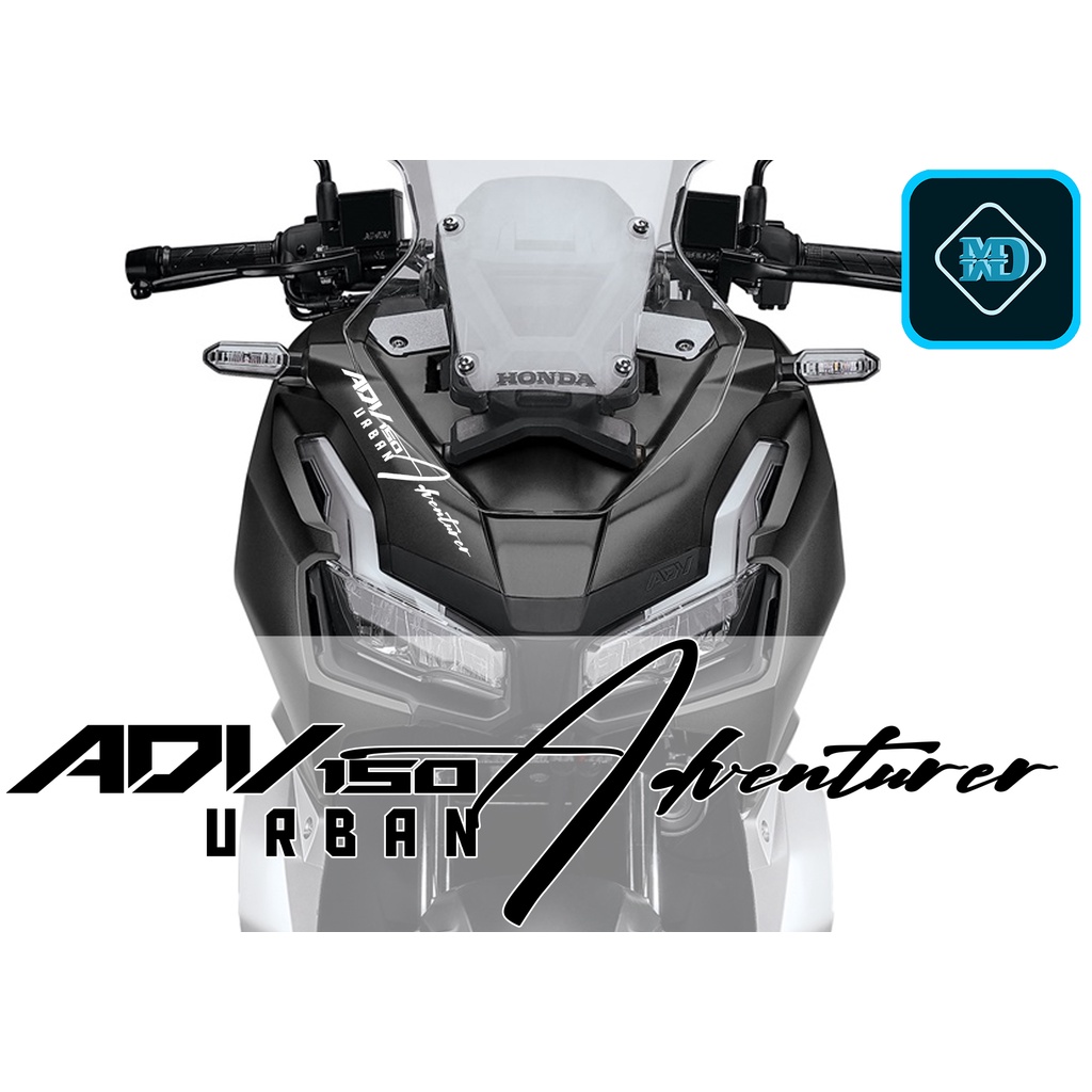 ADV Urban Adventurer Sticker, 8 inches length, Cut Out Sticker ...