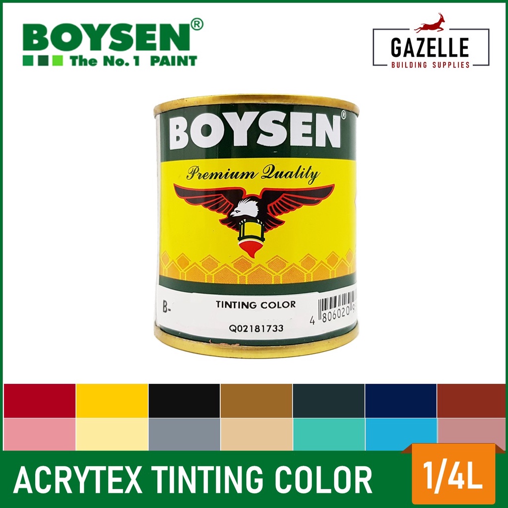 BOYSEN® Acrytex™ Tinting Colors Concentrated Solvent Based Tinting ...