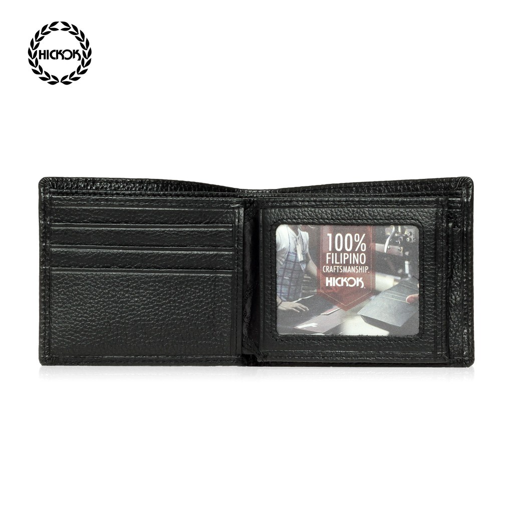 Hickok discount leather wallet