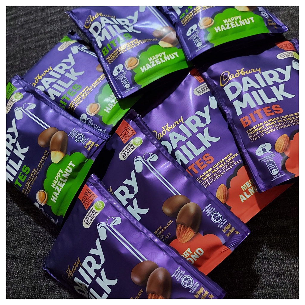 Cadbury Dairy Milk Bites/Happy Hazelnut Shopee Philippines