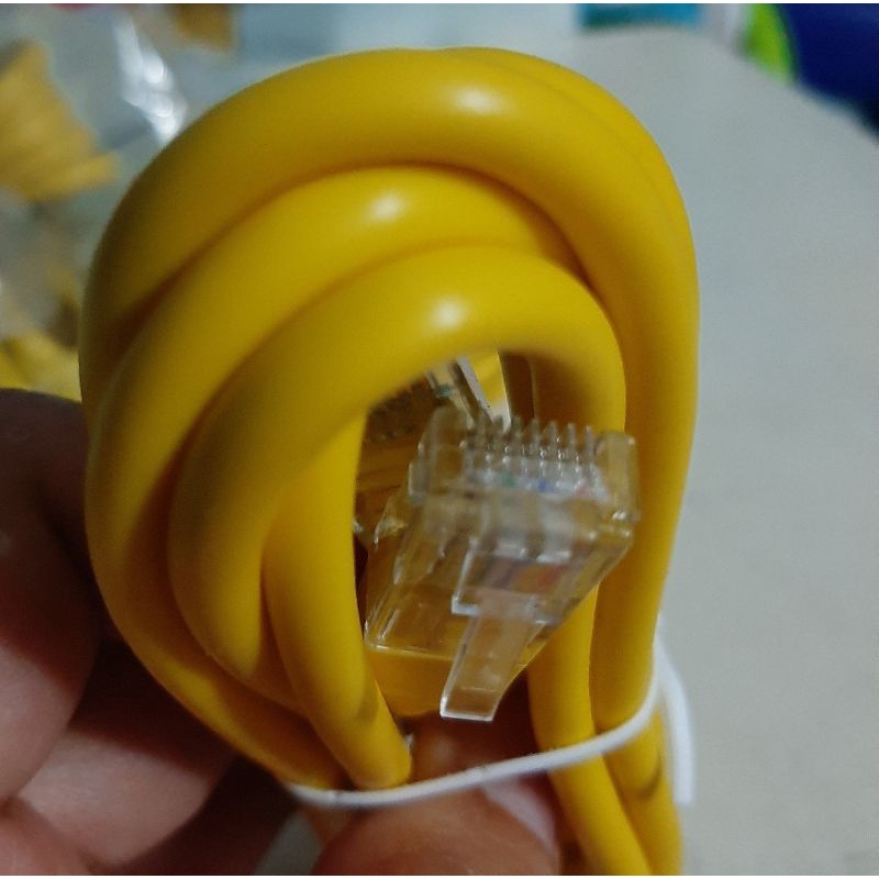 DATA CABLE CAT 5 UTP 24AWG 4PAIRS AWM PVC 75°C EIA/TIA 568B Shopee