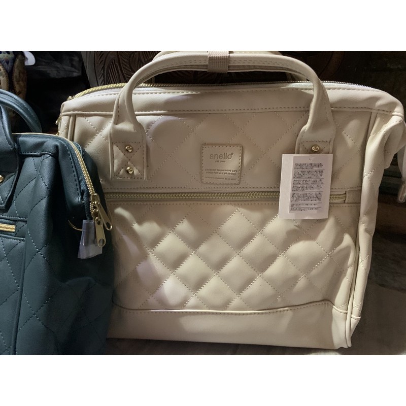 Anello Quilting Leather boston bag Shopee Philippines