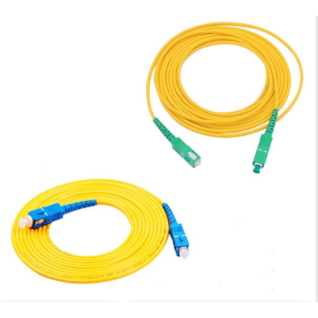 SC/UPC-SM 3mm Fiber Optic Jumper Cable Single Mode Extension Patch Cord ...