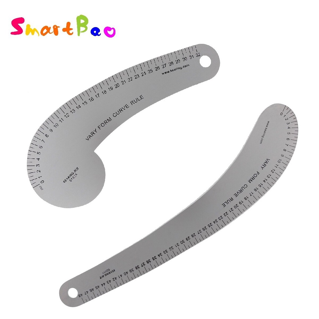 Metal Patchwork Rulers for Fashion Design Metric System Sewing Curve ...