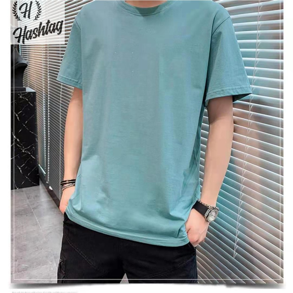 Simple personality Men's T-shirts high quality cotton short sleeves COD ...