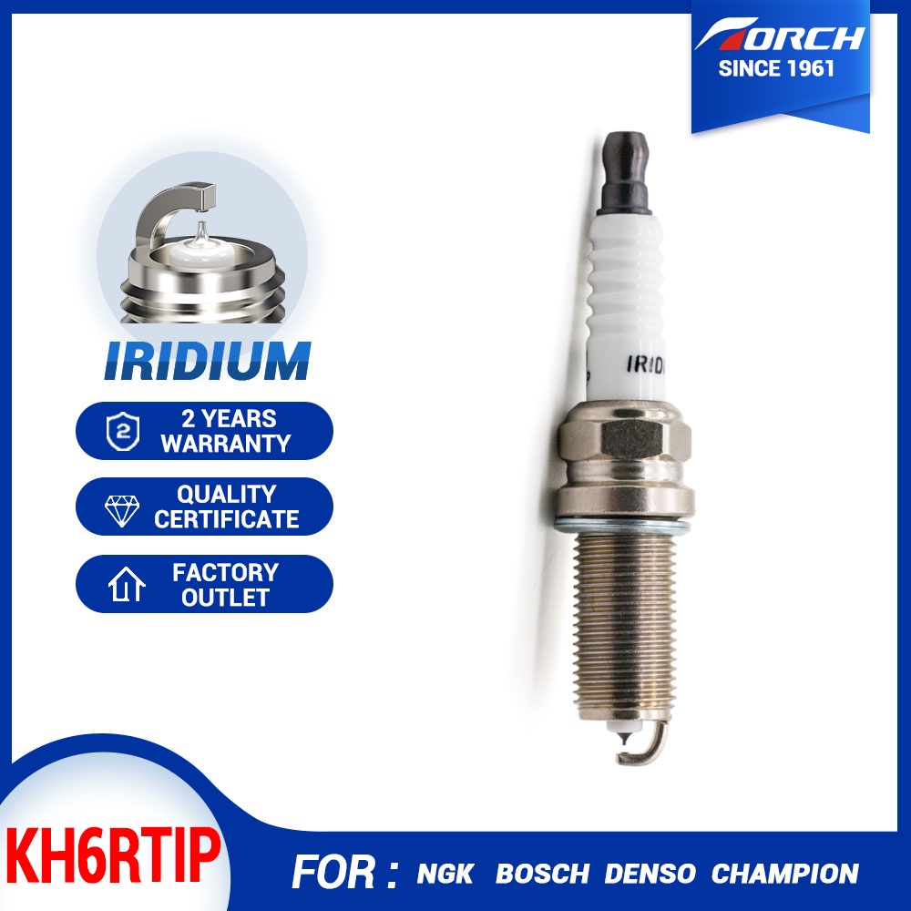 TORCH Spark Plug KH6RTIP ILFR6A for Denso VKH20 0242240619 | Shopee ...