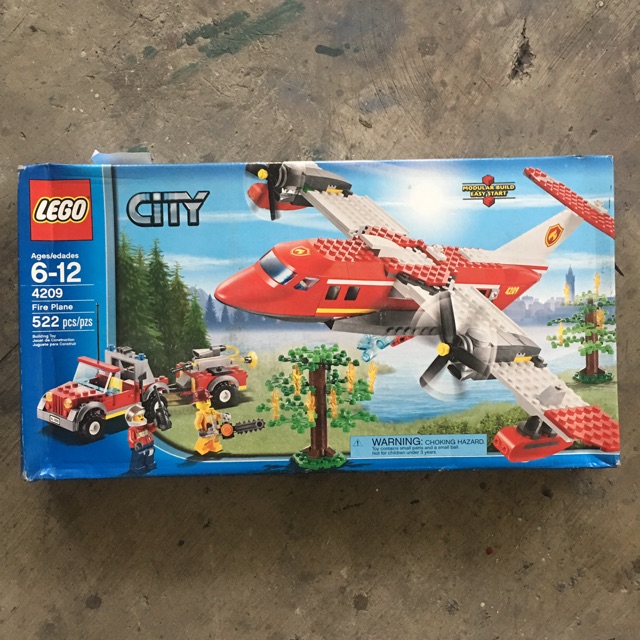 Lego City 4209 Fire Plane | Shopee Philippines