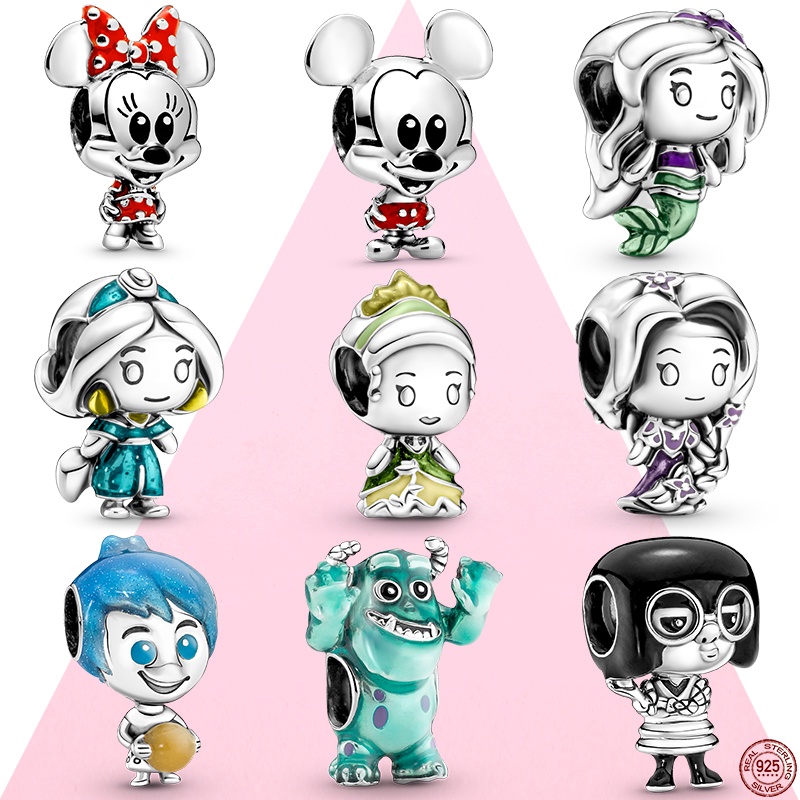 Disney Pixar Series Minnie and Mickey 925 Sterling Silver Pandora