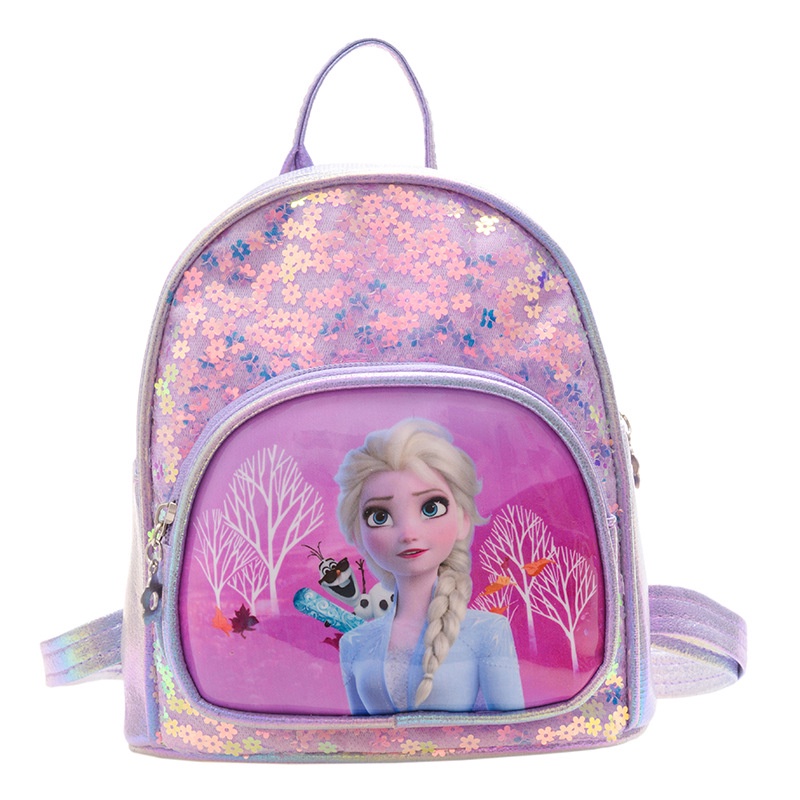 Children Small Anime Backpacks Frozen Elsa Girl Princess Mini School ...
