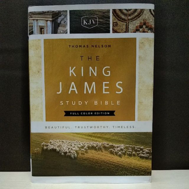 KJV The King James Study Bible Full Color Edition | Shopee Philippines