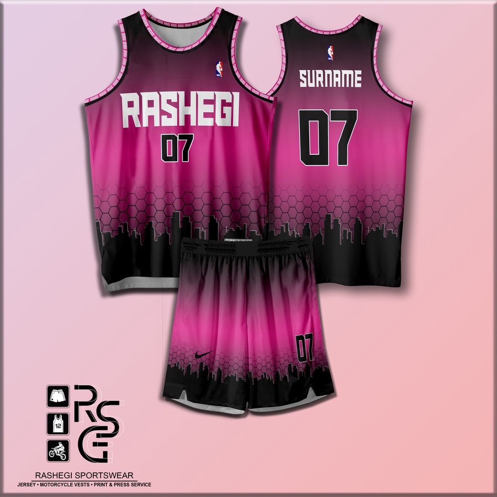 2022 Jersey Full Sublimation Exclusive Design Black Pink