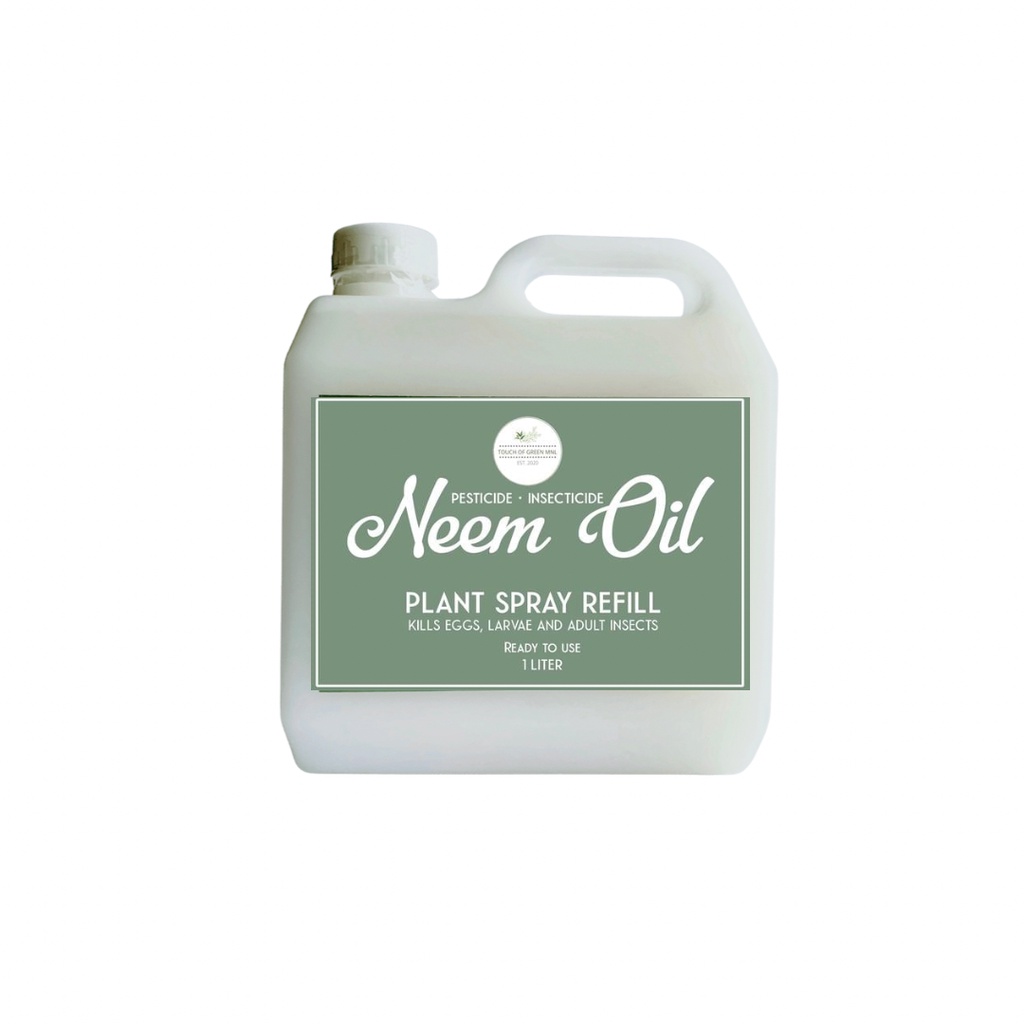 1 liter refill bottle Neem oil ready to use (kills aphids ,mites ,bugs