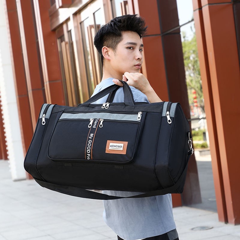 Big Size Travel Bag for Men Large Capacity hand Waterproof Travelling ...