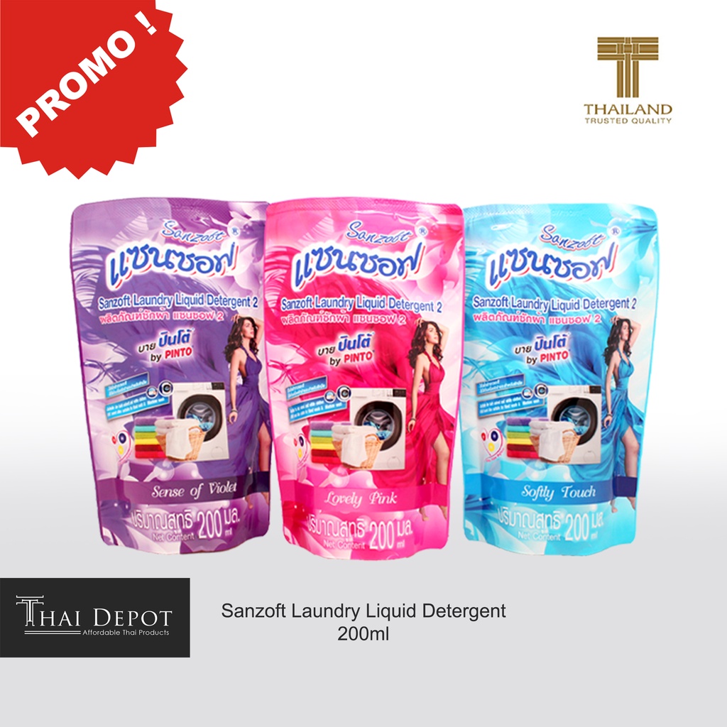Thai Depot Sanzoff Liquid Detergent Shopee Philippines