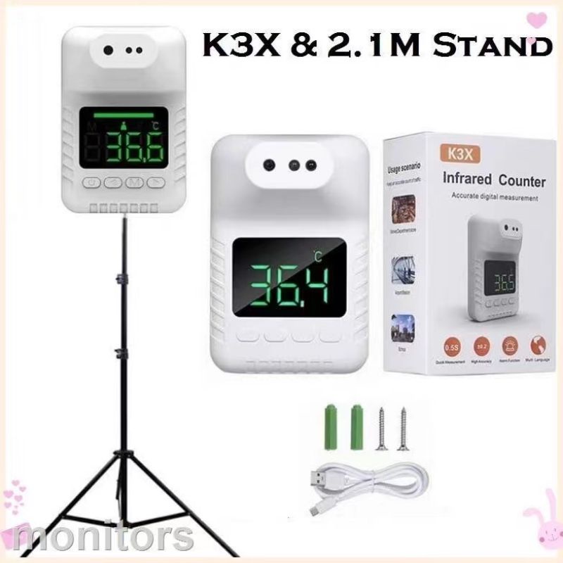 NEW K3 X contact Digital Infrared Thermometer Rechargeable Thermometer