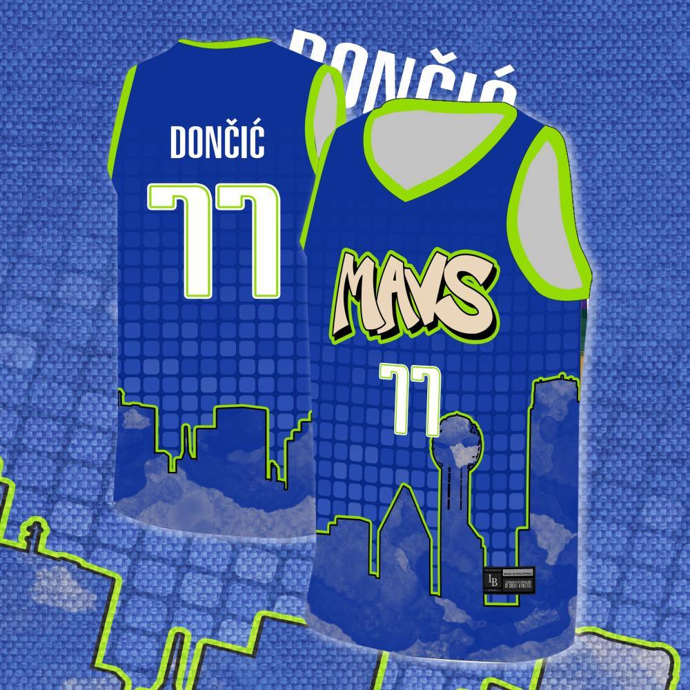 Mavericks 2024 basketball jersey