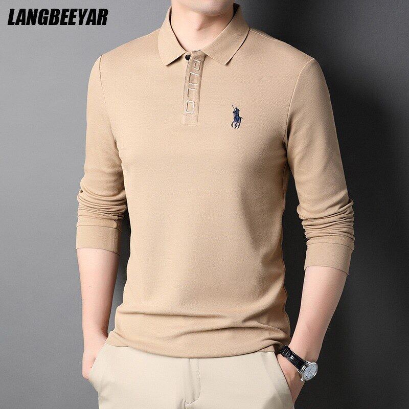 Top Grade Cotton New Fashion Logo Designer Brand Luxury Mens Polo Shirt 