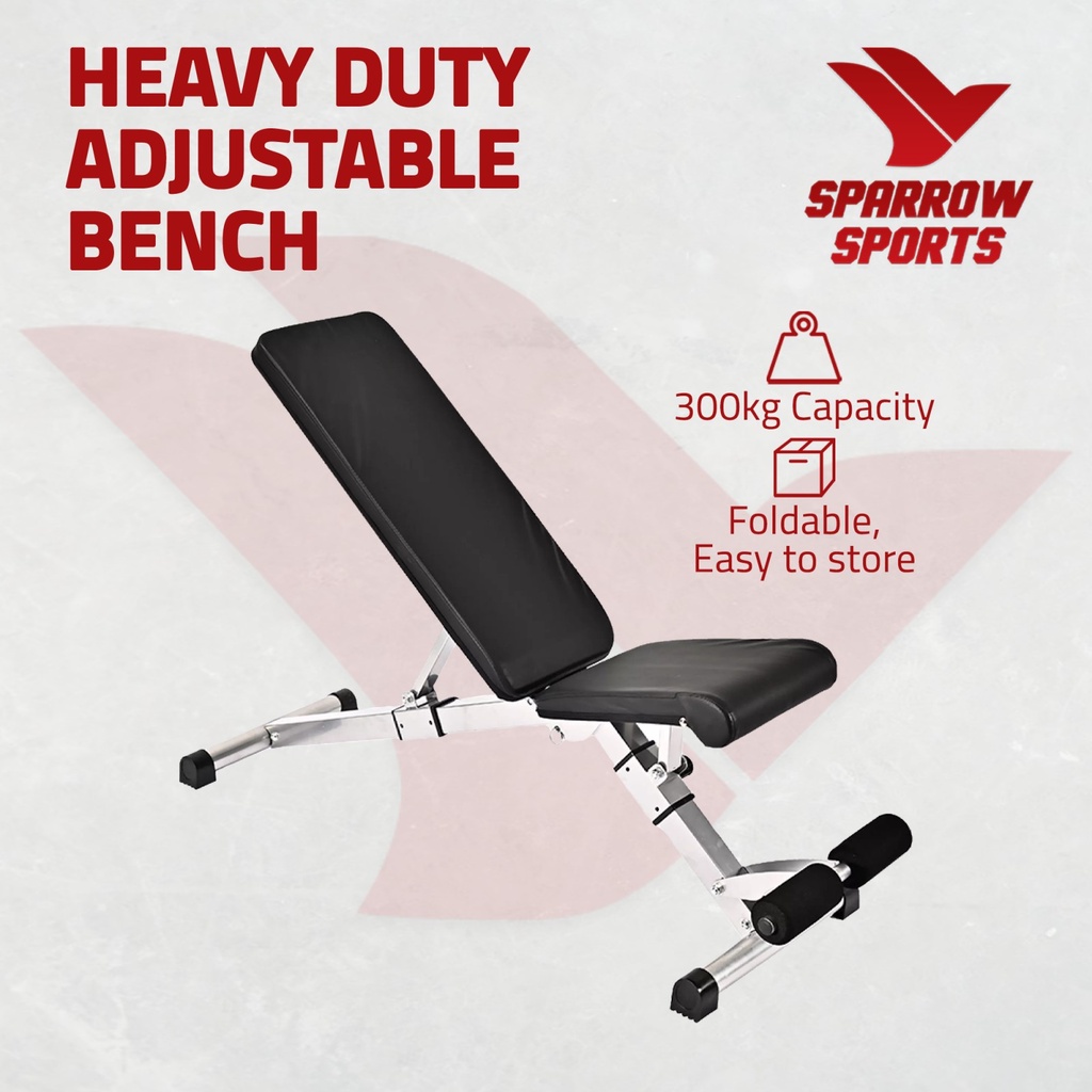 Adjustable Heavy Duty Weight Supine Dumbbell Bench with Incline, Flat ...