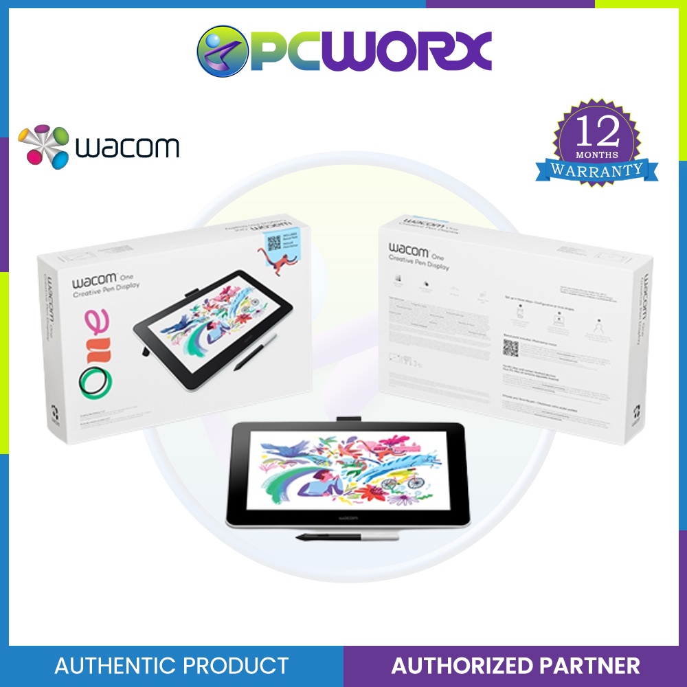 One Digital Drawing Tablet With Screen, 13.3In Graphics Display