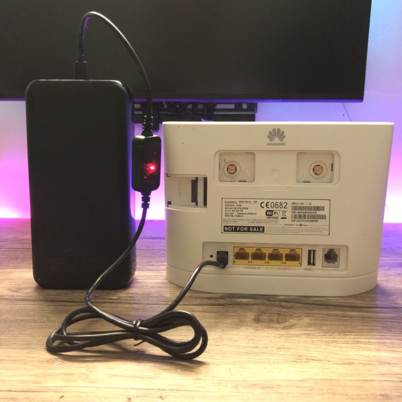 Powerbank to Router Power Delivery Bundle | 12V 3A Max Power Output ...