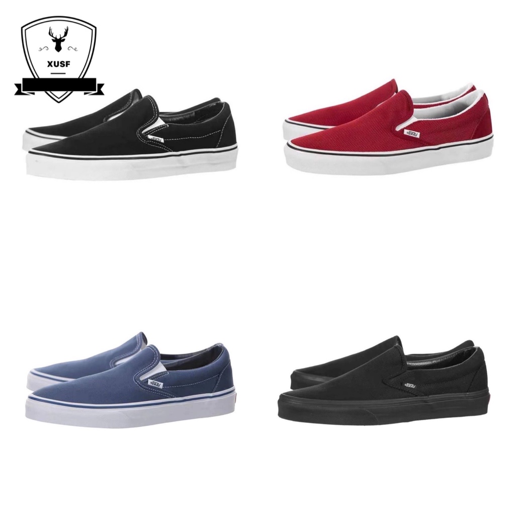 Vans slip on low cut shoes for 36 45