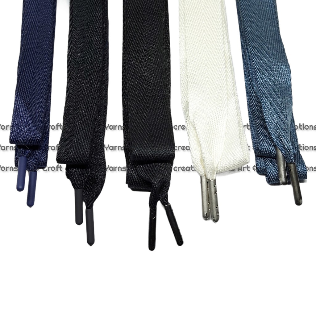 Yarns Art: 10 PIECES - SOFT TOUCH TWILL TAPE/ DRAW STRAP WITH TAB/SHOE ...