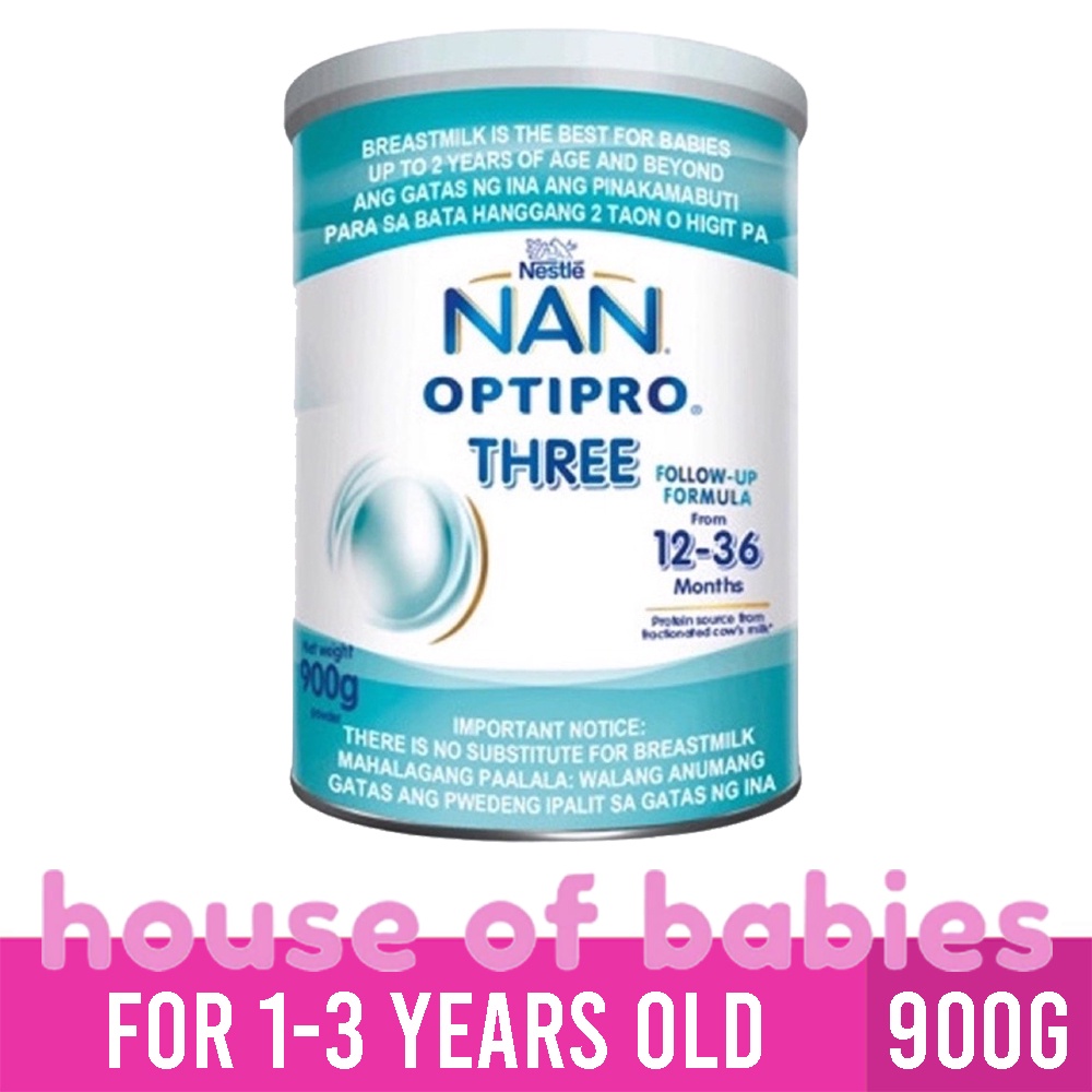 Nan optipro for 2024 3 years old