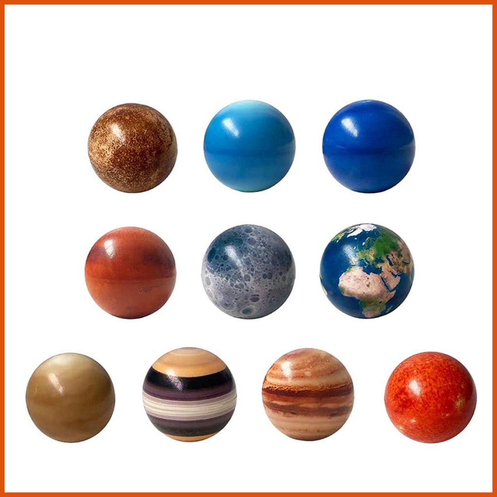 10Pcs Solar System Squeeze Balls Planets Stress Balls Solar System