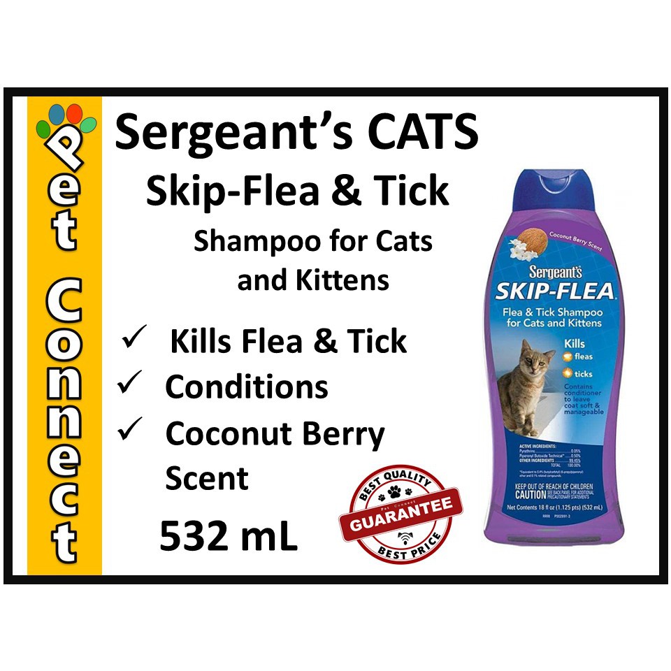 Sergeant's Skip Flea & Tick Shampoo GREEN, BLUE, OATMEAL, GOLD (18oz) Sergeants Dog Anti Tick