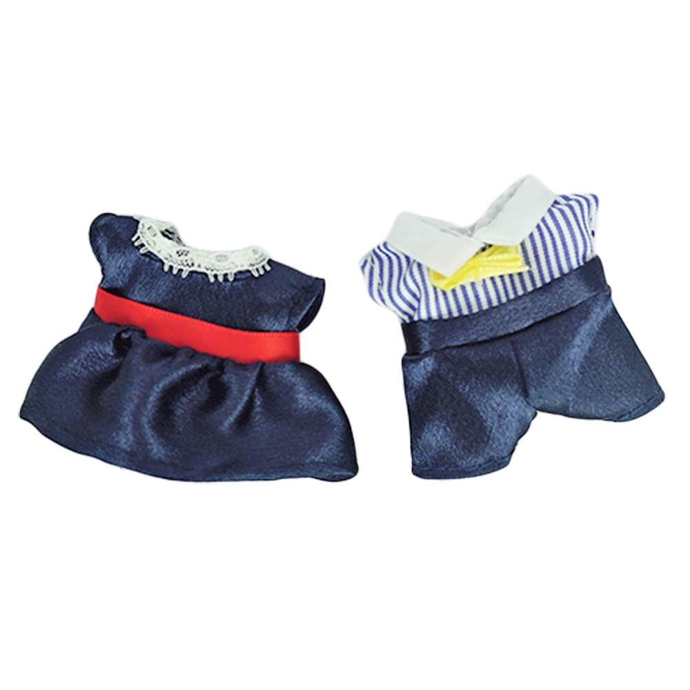 Brand New Doll House Clothes 12 Dresses Skirt Forest Family Girls