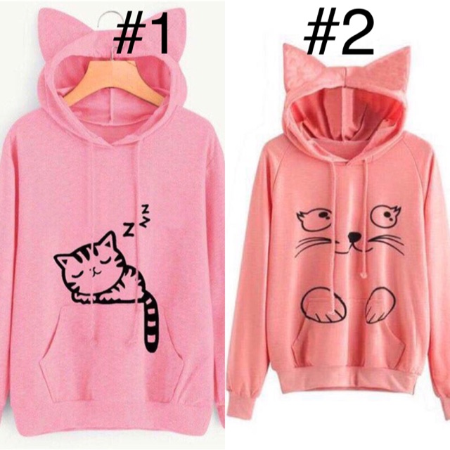 fashion cat hooded jacket Shopee Philippines