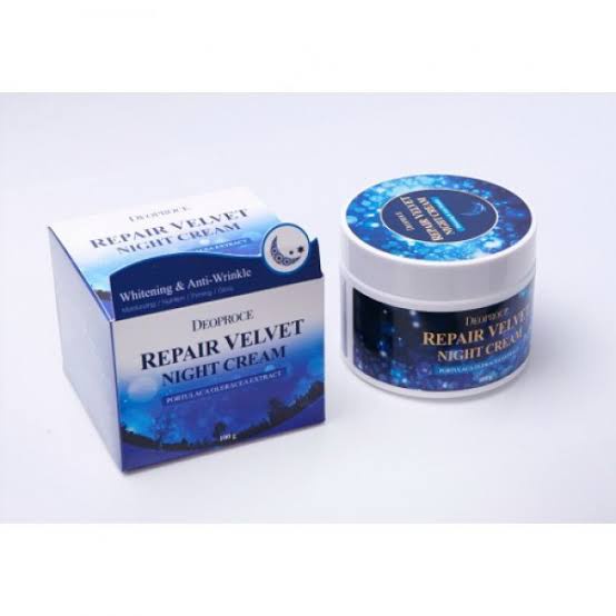 Deoproce Repair Velvet Night Cream 100g Shopee Philippines