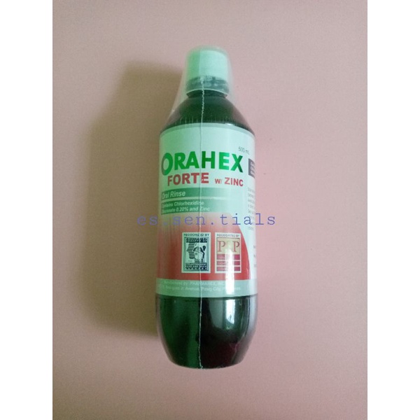 ORAHEX Forte with Zinc Mouthwash (500ml) Shopee Philippines