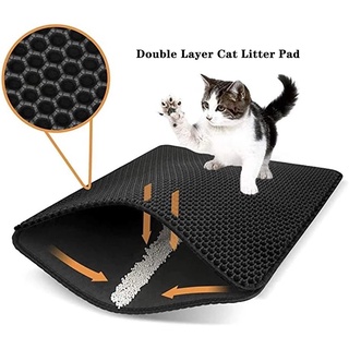 1pc Cat Litter Mat, Litter Box Mat Premium Durable Cat Litter Mat Non-Slip Cat  Litter Trapping Mat