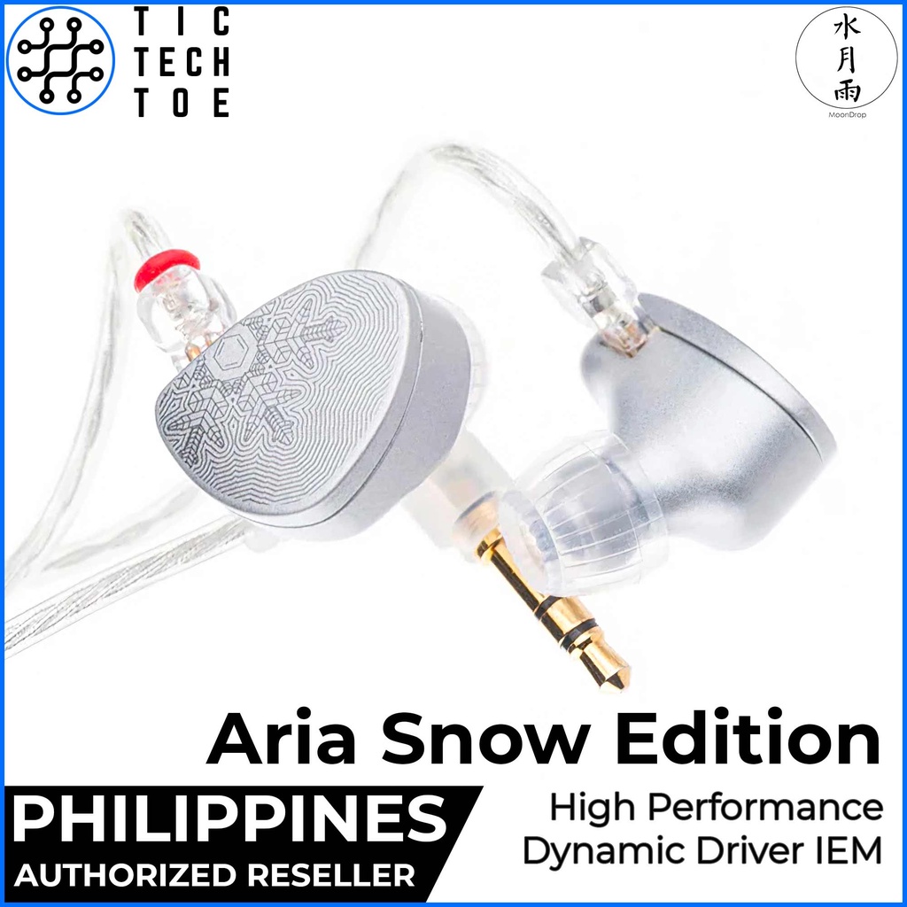 Moondrop Aria Snow Edition - イヤホン