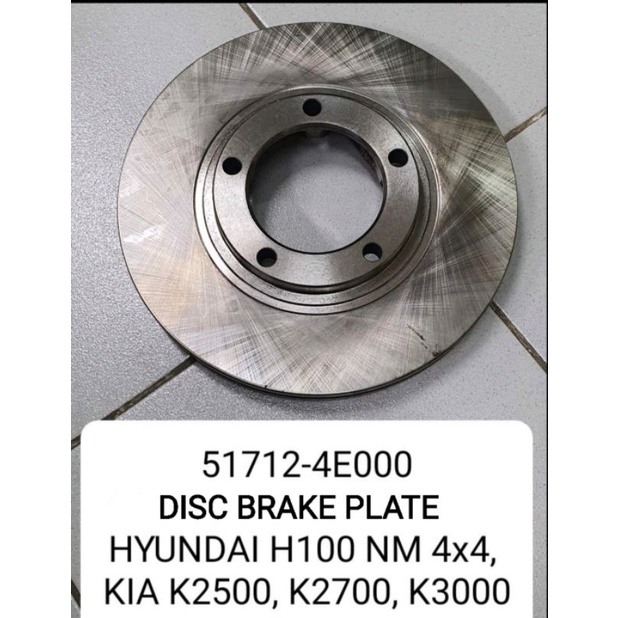 Disc Brake Plate Hyundai H100 NM 4x4, KIA K2500, K2700,K3000 | Shopee ...