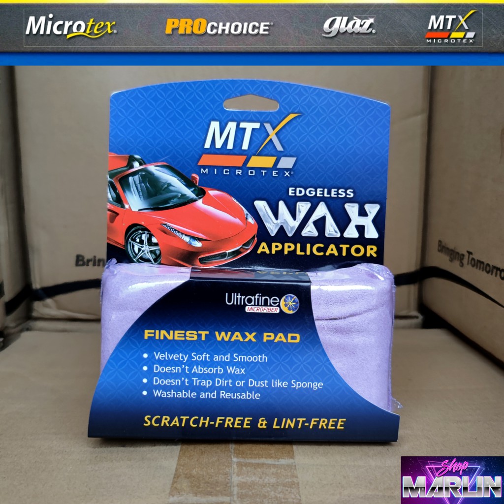 Microtex Mtx Wax Applicator Finest Wax Pad Shopee Philippines