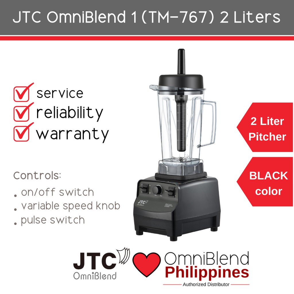 JTC Blender OmniBlend 1 TM 767 with 1 year motor warranty 2