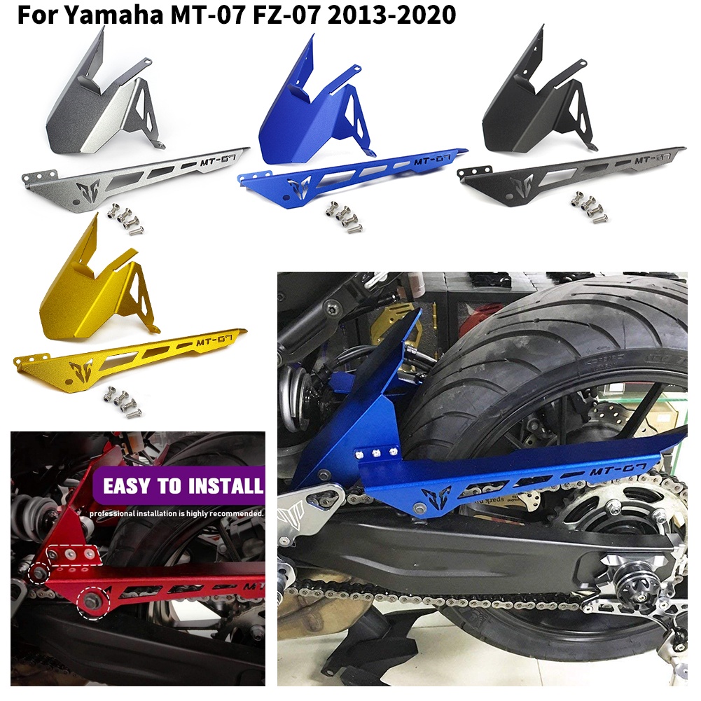 Motorcycle Rear Mudguard Fender Hugger Chain Guard Cowl for 2013-2020 ...